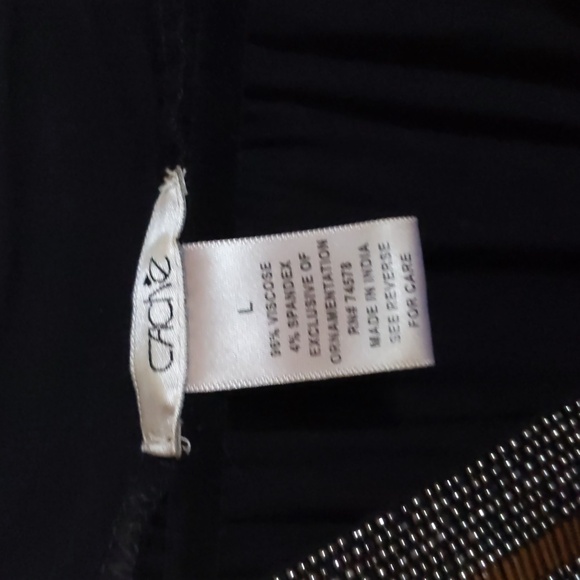 Cache beaded tank top - Picture 5 of 5